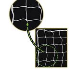 Voit T22333 Mm Futbol Kale Ağı Unisex, Beyaz, Tek Beden