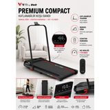 Voit V-Fit By Premium Compact Katlanabilir Koşu ve Yürüyüş Bandı – Manuel Eğimli, Uzaktan Kumandalı, 10 Km/h
