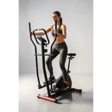 Voit V-FIT By Voit 2'si 1 Arada Nabız Ölçer Eliptik ve Kondisyon Bisikleti, 120 Kg Taşıma Kapasiteli