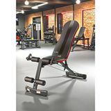 Voit V-Fıt By Voıt D202 Katlanabilir Incline/Decline Ayarlanabilir Sırt Açılı Mekik Ve Ağırlık Sehpası
