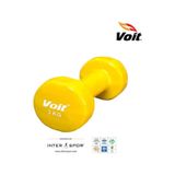 Voit Vinyl Demir 3 KG Dambıl Ağırlık Sarı