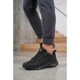 Vojo Aspendos Ultra Hafif Taban Erkek Sneaker Spor Ayakkabı - Black