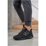 Vojo Aspendos Ultra Hafif Taban Yürüyüş Koşu Erkek Sneaker Spor Ayakkabı Siyah