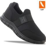 Vojo Flex Anatomik Anorak Bağcıksız Erkek Spor Ayakkabı (Siyah)