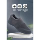 Vojo Flex Füme Günlük Yürüyüş Koşu Spor Ayakkabı Bağcıksız Erkek Sneaker Ayakkabı