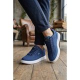 Vojo Jean Ultra Hafif Rahat Erkek Sneaker Spor Ayakkabı - Kot Mavi