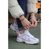 Vojo New 530 Memory Taban Hafif Unisex Sneaker Spor Ayakkabı - Açık Pudra