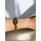 Vola Collection Kadın Ince Kordonlu Vintage Metal Kasa Gold Kol Saat 3 - Altın