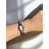 Vola Collection Kadın Ince Kordonlu Vintage Metal Kasa Silver Kol Saati 5 - Gümüş