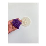 Volala Floral Çiçek Desen-1 Seramik Çamuru/ Polimer Kil Mührü