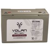 Volan Battery 12 Volt 110 Ah Amper Deepcycle Akü