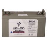 Volan Battery 12 Volt 125 Ah (Amper) Deepcycle Akü
