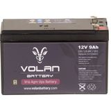 Volan Battery 12 Volt 9 Ah (Amper) Kuru Akü