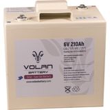 Volan Battery 6 Volt 210 Ah (Amper) Marin Jel Akü