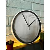 VOLANTE® Modern Duvar Saatleri BRILLIANT Serisi 30 cm Ø Gerçek Cam Ev/Ofis/Mutfak/Sınıf/Okul Sessiz & Akar (BEYAZ-SİYAH)
