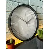 VOLANTE® Modern Duvar Saatleri BRILLIANT Serisi 30 cm Ø Gerçek Cam Ev/Ofis/Mutfak/Sınıf/Okul Sessiz & Akar (SİYAH-GÜMÜŞ)