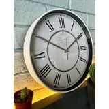 VOLANTE® Modern Duvar Saatleri ELEGANT Serisi 30 cm Ø Gerçek Cam Ev/Ofis/Mutfak/Sınıf/Okul Sessiz & Akar (BEYAZ-ALTIN)
