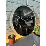 VOLANTE® Modern Duvar Saatleri INFINITY Serisi 30 cm Ø Gerçek Cam Ev/Ofis/Mutfak/Sınıf/Okul Sessiz & Akar (ALTIN) (GÜMÜŞ)