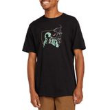 Volcom A5012305_Volcom Skate Vitals Axel 1 Siyah Erkek T-Shirt