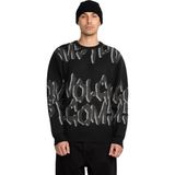 Volcom Jacquard B Erkek Snowboard Sweatshirt - 000-Siyah