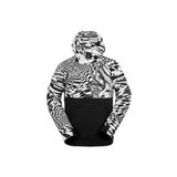 Volcom Koyu Siyah Erkek Kapüşon Yaka Baskılı Sweatshirt