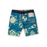 Volcom Mavi Erkek Kısa Şort Mayo A0812308_VOLCOM Geo Stoney 19 Ain Ş - 31