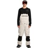Volcom Roan Bib Stn Erkek Snowboard Pantolon - Krem