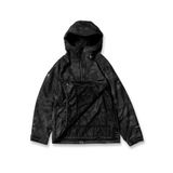 Volcom Siyah Erkek Kapüşon Yaka Desenli Kayak Montu