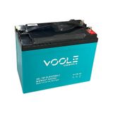 Vole 12V 80 Ah Elektrikli Bisiklet Aküsü Deep Cycle (Uzun Ömürlü) (220*120*175)