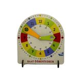 VoleeCraft Ahşap Saat Öğrenme Seti Montessori Eğitici Öğrenme Materyali