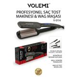 VOLEMİ V-0114 Profesyonel 32mm Saç Tost Makinesi (Wag Maşası)
