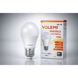 Volemi VM-10S Sensörlü LED Ampul 10W 2000 Lümen E27 Duy 50000 Saat Ömür Enerji Tasarruflu Beyaz Işık