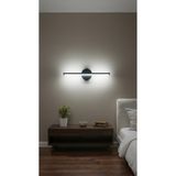 volensa BEYAZ Renk Modern Kablosuz Lamba Aplik 33cm Premium Pilli LED Duvar Ayna Mutfak Banyo Dolap