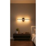 volensa Günışığı Rengi Modern Kablosuz Lamba Aplik 33cm Premium Pilli LED Duvar Ayna Mutfak Banyo Dolap