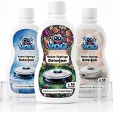 Voli Avantaj Paket Çiçek Bahçesi , Pudra ve Beyaz Sabun Kokulu Robot Süpürge Deterjanı 3 Adet 500 ml Mop Solüsyonu - 500ml