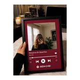 Volipa Dünyanın En Güzel Kızı Aynalı Tablo Sevgiliye Hediye Anlamlı Hediye Aynalı Spotify kodlu Makyaj Tablosu