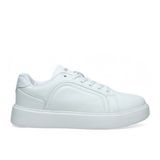 VOLİS Beyaz Memory Foam Taban Günlük Bağcıklı Erkek Sneaker Ayakkabı