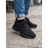 Volis M-232 Siyah Memory Foam Taban Büyük Numara Erkek Sneaker Ayakkabı (45-48)