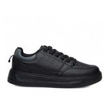 VOLİS SİYAH Memory Foam Taban Günlük Bağcıklı Erkek Sneaker Ayakkabı