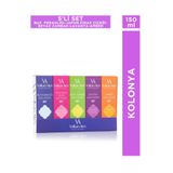 Volkan Ates Natural & Beauty 5'li Parfümlü Kolonya Seti 150 ml