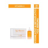 Volkan Ates Natural & Beauty Aydınlatıcı & Beyazlatıcı Yüz Serumu Vitamin C Cam Şişe 30 ml