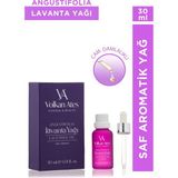 Volkan Ates Natural & Beauty Lavandula Angustifolia Saf Lavanta Yağı Cam Damlalıklı 30 ml - 1