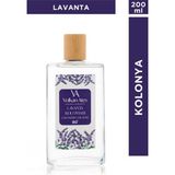 Volkan Ates Natural & Beauty Lavanta Kolonyası Cam Şişe 200 ml