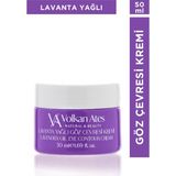 Volkan Ates Natural & Beauty Lavanta Yağlı Göz Çevresi Kremi Cam Kavanoz 50 ml - 1
