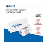 Volkan Ziraat Mühendislik Deltrap Fare Tutucu Yapışkan Plaka Fare Böcek Yılan Yakalayan Yapışkanlı Kağıt 100LÜ Koli