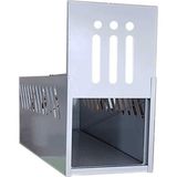 Volkan Ziraat Mühendislik Kedi Sansar Yakalama Kapanı( 28X29X71CM ) Zararsız Acı Vermeyen Kedi Tutucu Tuzak Galvaniz Malzeme Paslanmaz Sokak Kedilerini Güvenle Yakalar - 1 kg