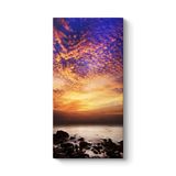 Volkanik Taşlar ve Deniz Tablosu 70 x 140