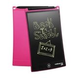 Volkano Doodle Writing Tablet Lcd 8.5 Inç Dijital Kalemli Çizim Yazı Tahtası Grafik Not Yazma Eğitim Tableti Pembe VK-850-PK
