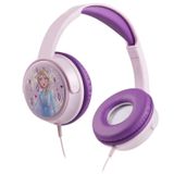 Volkano Kablolu Mikrofonlu Kulaklık Disney Frozen Karlar Ülkesi Anna Elsa Kulaklık Lisanslı DY-6513-FZ2 5 Adet Sticker Ile Birlikte