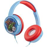 Volkano Kablolu Mikrofonlu Kulaklık Marvel Avengers Kulaklık Lisanslı MV-6513-AV2 Hulk Iron Man Demir Adam Thor Yenilmezler 5 Adet Sticker Ile Birlikte